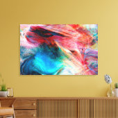 Abstract Canvas Afdruk (Insitu (Woonkamer))