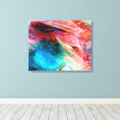 Abstract Canvas Afdruk (Insitu (Houten vloer))