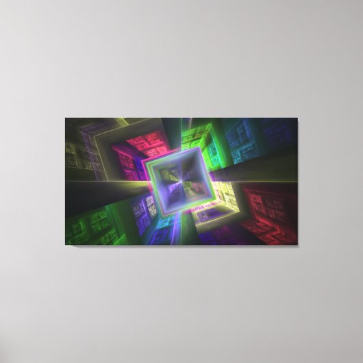 Abstract Canvas Afdruk (Voorkant)