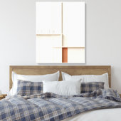 Abstract Canvas Afdruk (Insitu (Slaapkamer))