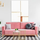 Abstract Canvas Afdruk (Insitu (Woonkamer))