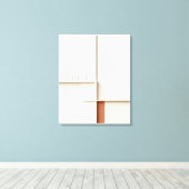 Abstract Canvas Afdruk (Insitu (Houten vloer))