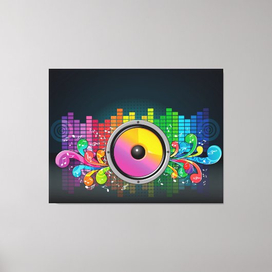 Abstract Canvas Afdruk (Voorkant)