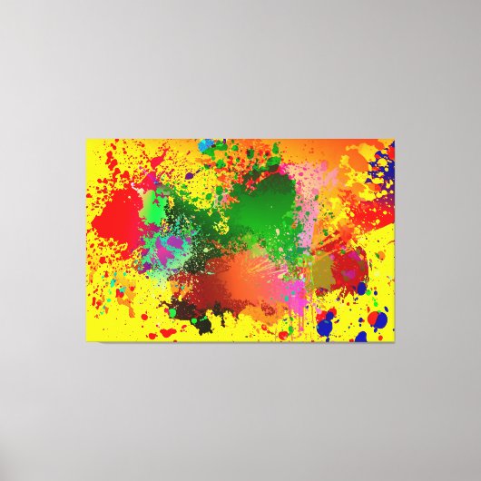 Abstract Canvas Afdruk (Voorkant)