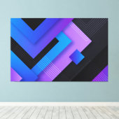 Abstract Canvas Afdruk (Insitu (Houten vloer))