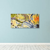 Abstract Canvas Afdruk (Insitu (Houten vloer))
