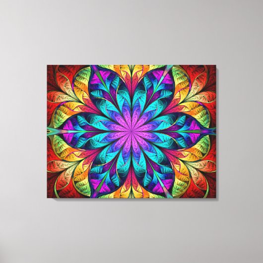 Abstract Canvas Afdruk (Voorkant)
