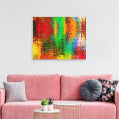 Abstract Canvas Afdruk (Insitu (Woonkamer))