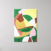 abstract canvas afdruk (Voorkant)