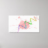Abstract Canvas Afdruk (Voorkant)
