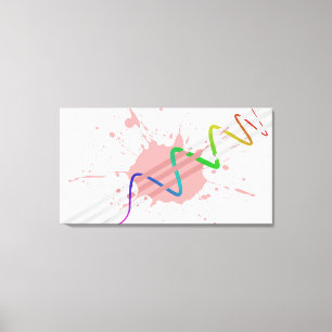 Abstract Canvas Afdruk