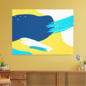 Abstract Canvas Afdruk (Insitu (Woonkamer))