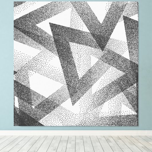 Abstract Canvas Afdruk (Insitu (Houten vloer))