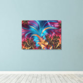 Abstract Canvas Afdruk (Insitu (Houten vloer))