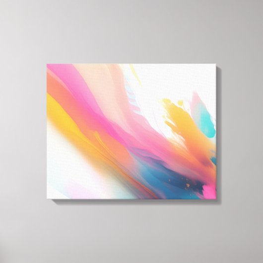 abstract canvas afdruk (Voorkant)