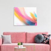 abstract canvas afdruk (Insitu (Woonkamer))