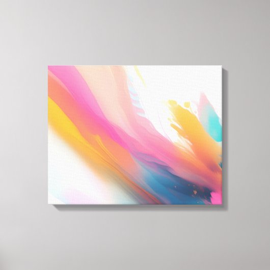 abstract canvas afdruk (Voorkant)