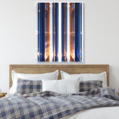 Abstract Canvas Afdruk (Insitu (Slaapkamer))