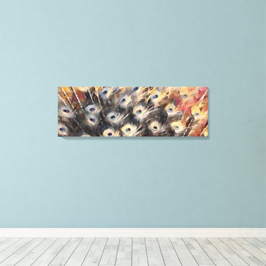 Abstract Canvas Afdruk (Insitu (Houten vloer))