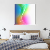 Abstract Canvas Afdruk (Insitu (Slaapkamer))