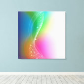 Abstract Canvas Afdruk (Insitu (Houten vloer))