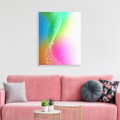Abstract Canvas Afdruk (Insitu (Woonkamer))