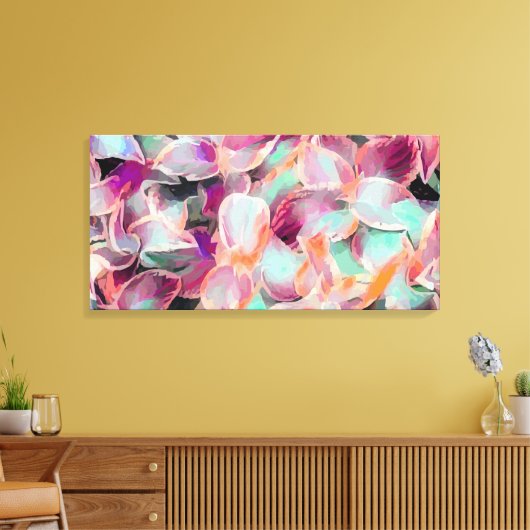 Abstract Canvas Afdruk (Insitu (Woonkamer))
