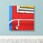 Abstract Canvas Afdruk (Insitu (Houten vloer))