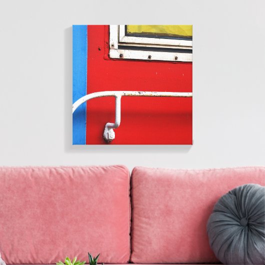 Abstract Canvas Afdruk (Insitu (Woonkamer))