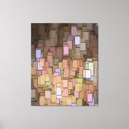 abstract canvas afdruk (Voorkant)