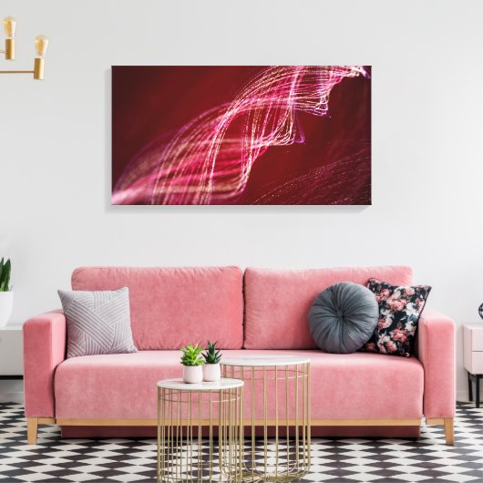 Abstract Canvas Afdruk (Insitu (Woonkamer))