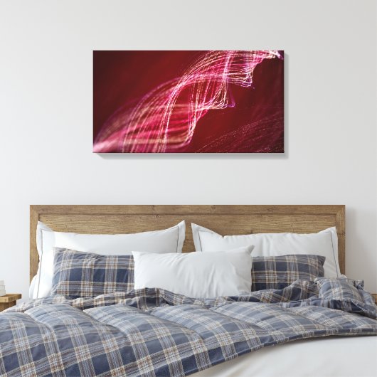 Abstract Canvas Afdruk (Insitu (Slaapkamer))
