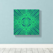 Abstract Canvas Afdruk (Insitu (Houten vloer))