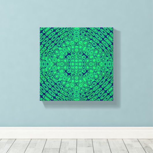 Abstract Canvas Afdruk (Insitu (Houten vloer))