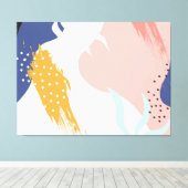 Abstract Canvas Afdruk (Insitu (Houten vloer))