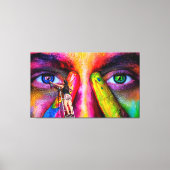 Abstract Canvas Afdruk (Voorkant)
