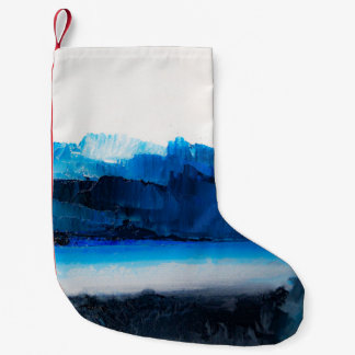 Abstract canvas: moderne kunsttextuur. kleine kerstsok