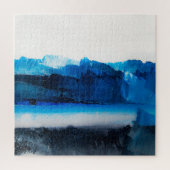 Abstract canvas: moderne kunsttextuur. legpuzzel (Verticaal)