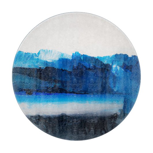 Abstract canvas: moderne kunsttextuur. snijplank (Voorkant)