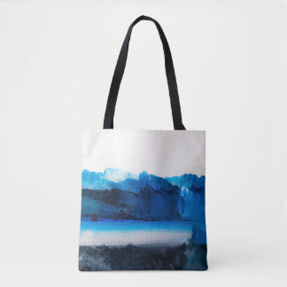 Abstract canvas: moderne kunsttextuur. tote bag