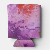 Abstract canvas: olieverf textuur blikjeskoeler (Achterkant)
