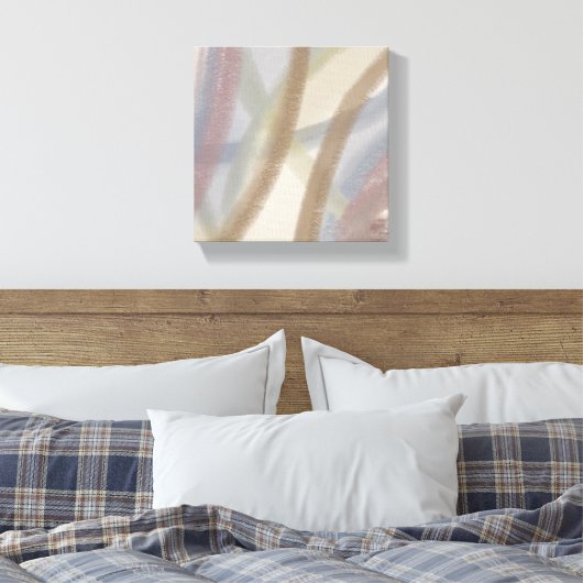 Abstract Canvas Wall Art Afdruk (Insitu (Slaapkamer))