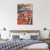 Abstract Canvas Wandkunst Afdruk (Insitu (Slaapkamer))