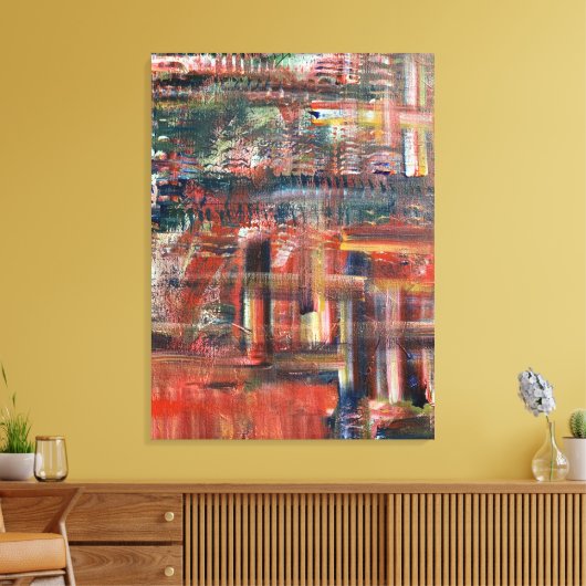 Abstract Canvas Wandkunst Afdruk (Insitu (Woonkamer))