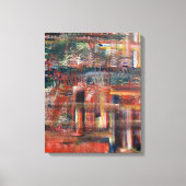 Abstract Canvas Wandkunst Afdruk (Voorkant)