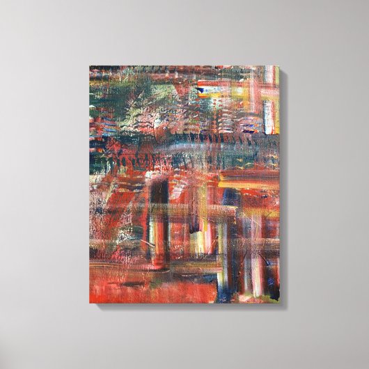 Abstract Canvas Wandkunst Afdruk (Voorkant)