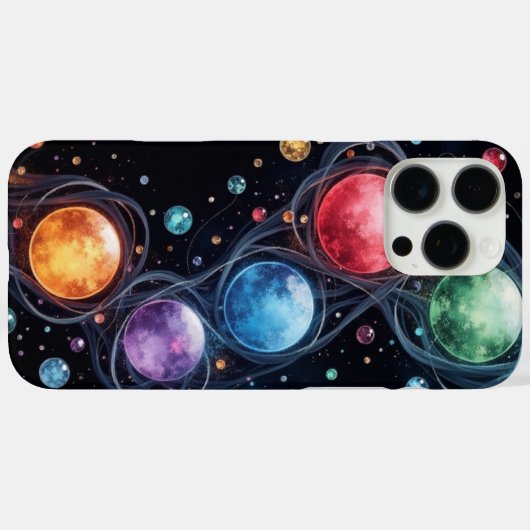 Abstract Case-Mate iPhone Case (Achterkant (horizontaal))
