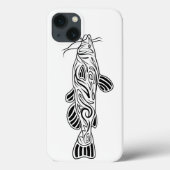 Abstract Catfish iPhone 6 Hoesje (Achterkant)