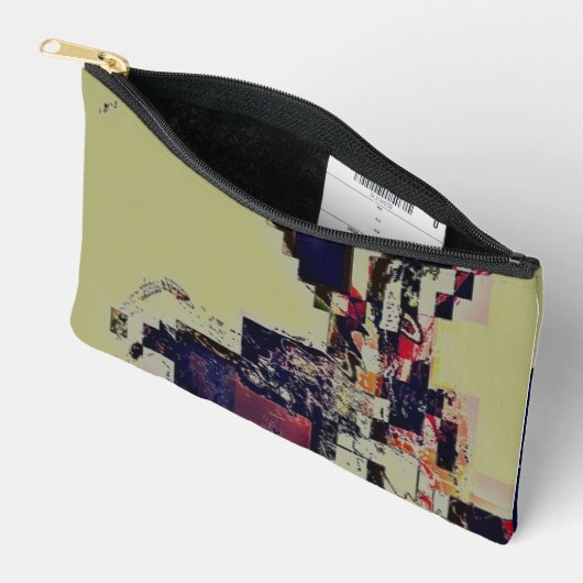 abstract cell accessory pouch etui (Open)