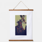 abstract cell  hangend wandkleed (Voorkant)